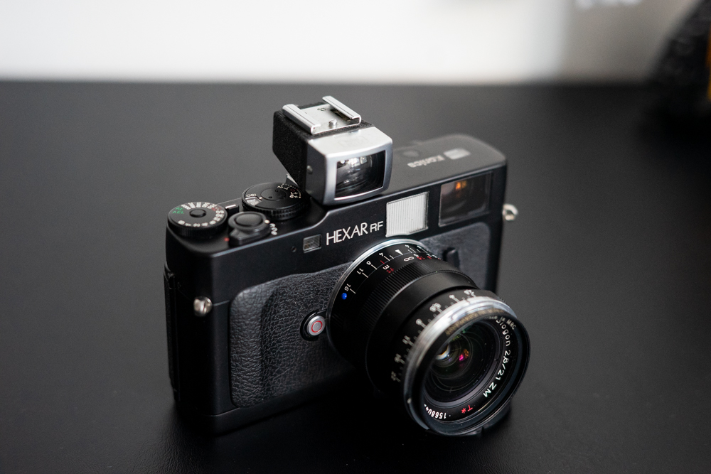 ↑ZEISS Biogon T* 21mm f/2.8 ZM和ZEISS IKON 21MM VIEWFINDER 435