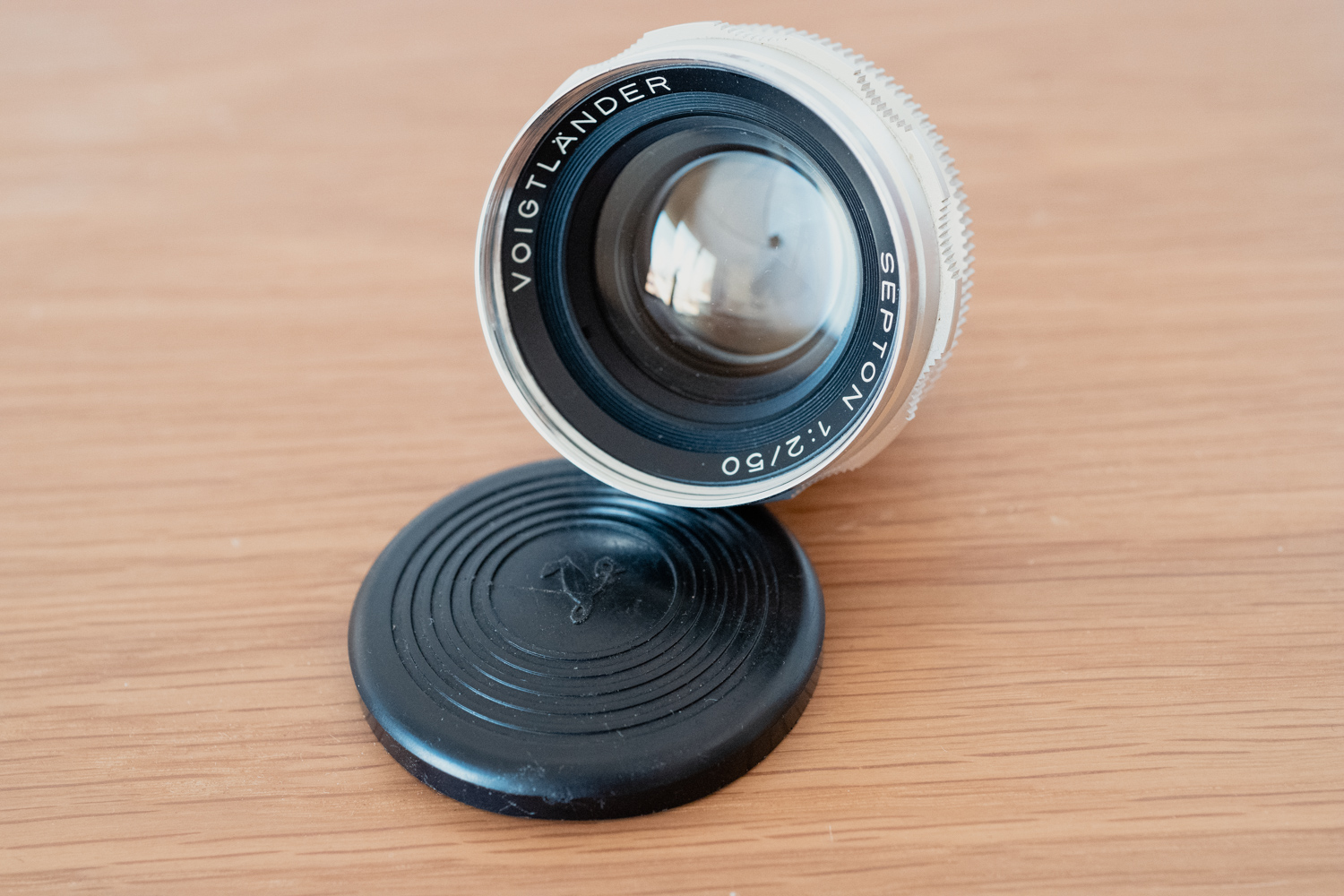 ↑前玉和镜头盖